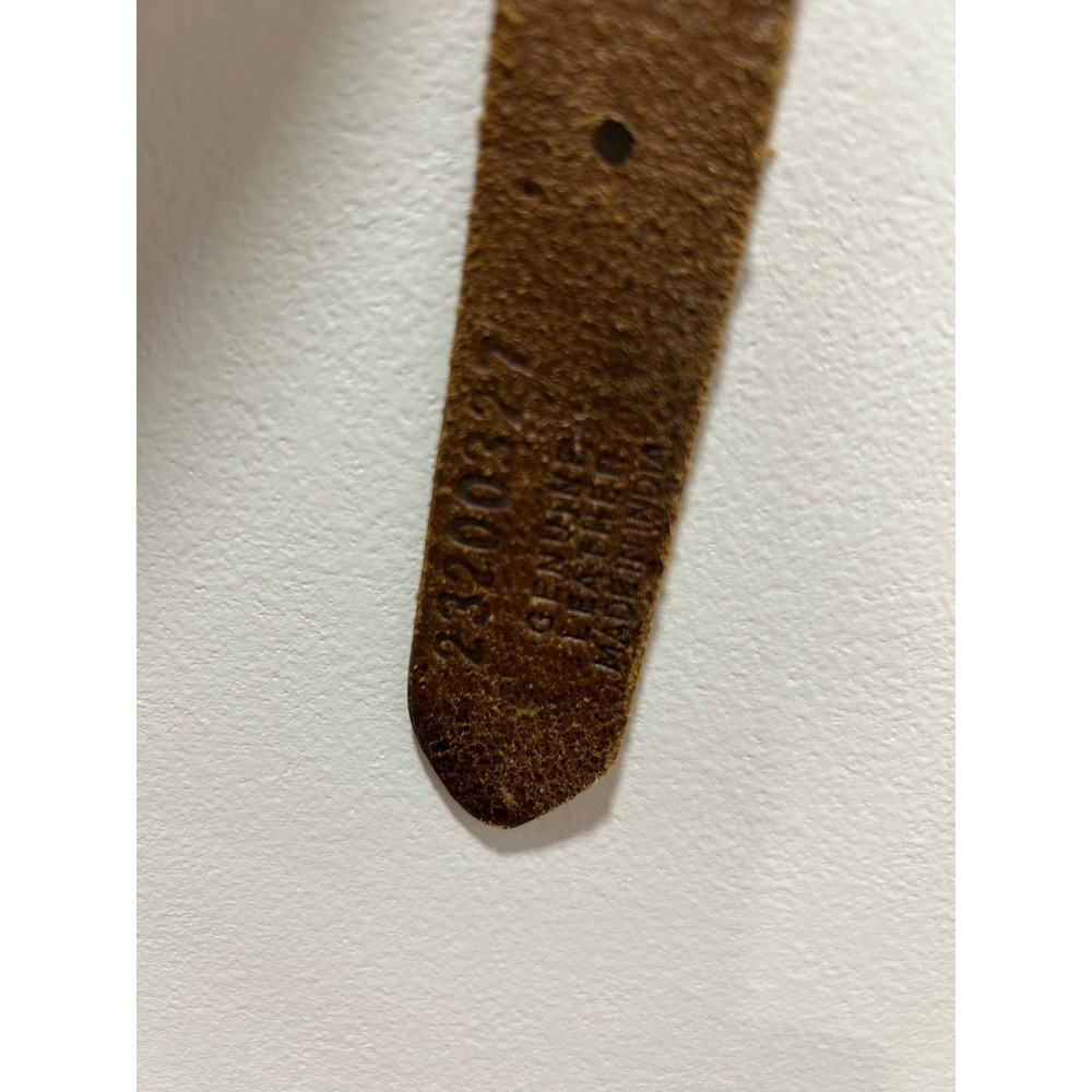 Brown Leather Jessica Simpson belt size Large - Picture 5 of 5